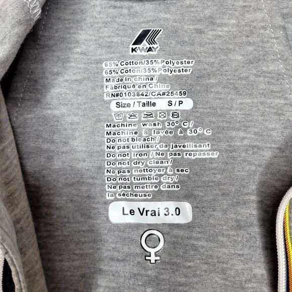 K Way Le Vrai 3.0 Outdoor Jacket Size Small - Picture 8 of 11